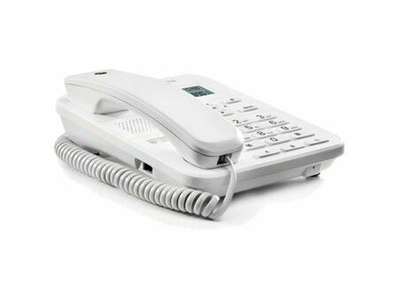 Telefon Stacjonarny Motorola Biały