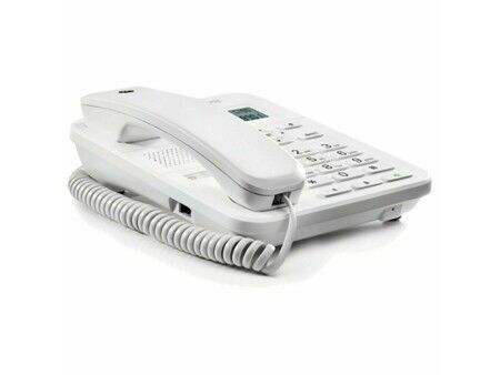 Telefon Stacjonarny Motorola Biały
