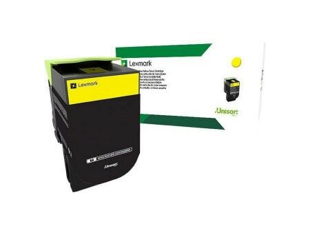 Toner Lexmark Żółty Czarny