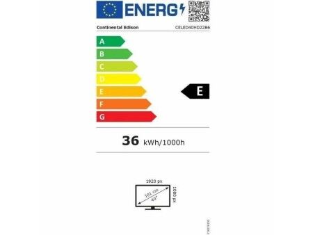 Telewizja Continental Edison CELED40HD22B6 40"