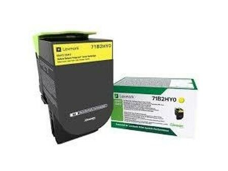 Toner Lexmark 71B2HY0 Żółty