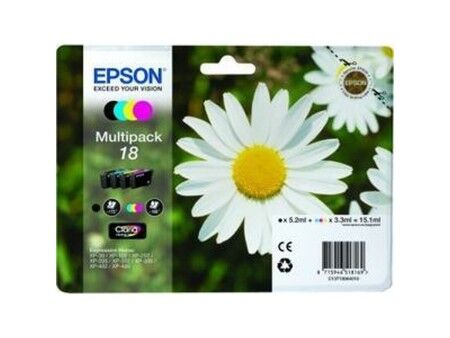Oryginalny Wkład Atramentowy Epson 18 Wielokolorowy