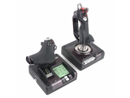 Joystick Logitech X52 Pro Pedał gazu