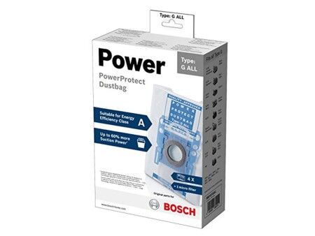 Uniwersalne Worki do Odkurzacza BOSCH BBZ41FGALL (4 uds)