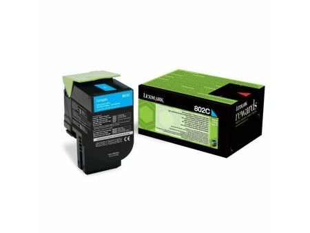 Toner Lexmark 802C Turkusowy