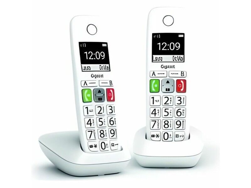Telefon Bezprzewodowy Gigaset E290 Duo Biały