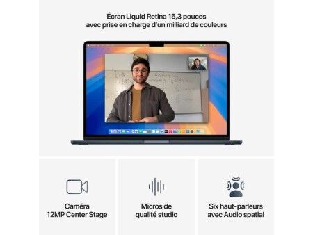 Laptop Apple MacBook Air M4 15,3" M4 16 GB RAM 256 GB SSD