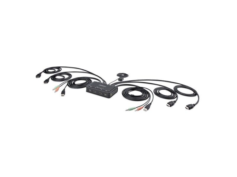 Przełącznik KVM Startech C2-DH46-UA2-CBL-KVM 1,5 m