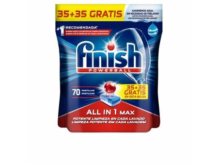 Tabletki do Zmywarki Finish All In One (70 Sztuk)