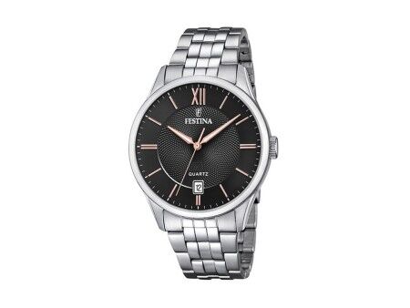 Zegarek Męski Festina F20425/6 Czarny Srebrzysty