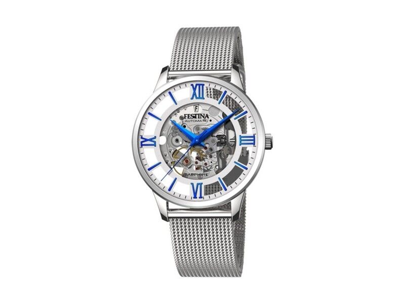 Zegarek Męski Festina F20534/1 Srebrzysty