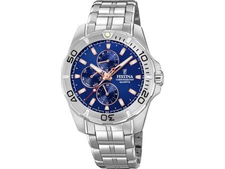 Zegarek Męski Festina F20445/5 Srebrzysty