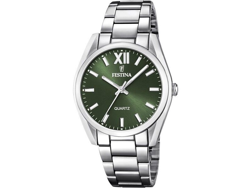 Zegarek Męski Festina F20622/4 Kolor Zielony Srebrzysty