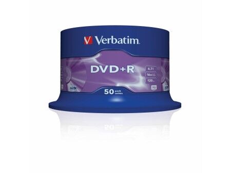 DVD+R Verbatim VB-DPR47S3A 50 Sztuk (50 Sztuk)