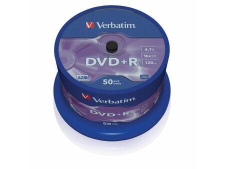 DVD+R Verbatim VB-DPR47S3A 50 Sztuk (50 Sztuk)