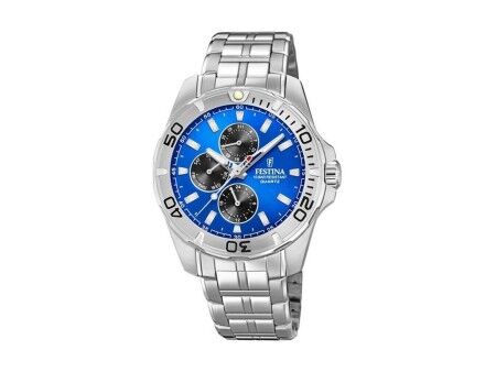 Zegarek Męski Festina F20445/4 Srebrzysty