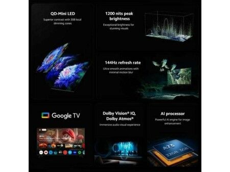 Smart TV Xiaomi MINILED 2025 LED 4K Ultra HD 75"