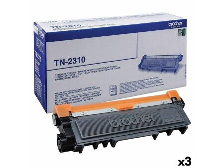 Toner Oryginalny Brother L-2300D, 2340DW, 2360DN, 2365DW, 2540, 2700 Czarny (3 Sztuk)