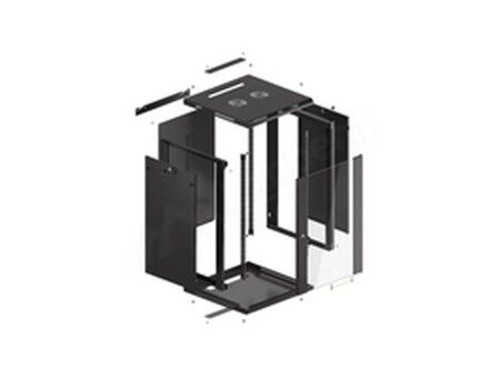 Szafka Rack Wisząca/Naścienna Lanberg WF01-6618-10B