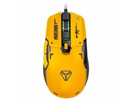 Myszka Yenkee MARKSMAN YMS 3600YW Żółty 3600 DPI