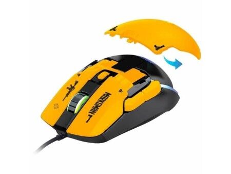 Myszka Yenkee MARKSMAN YMS 3600YW Żółty 3600 DPI
