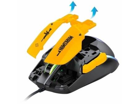Myszka Yenkee MARKSMAN YMS 3600YW Żółty 3600 DPI