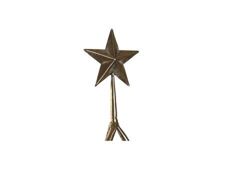 Miska na Owoce Home ESPRIT Złoty Metal 43 x 43 x 79 cm Choinka