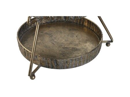 Miska na Owoce Home ESPRIT Złoty Metal 43 x 43 x 79 cm Choinka