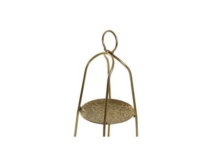 Miska na Owoce Home ESPRIT Złoty Metal 39 x 39 x 86 cm