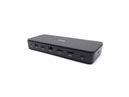 HUB USB i-Tec TB4DUALDPDOCKPDPRO Czarny