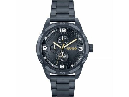 Zegarek Unisex Hugo Boss 1530278 Granatowy (Ø 45 mm)