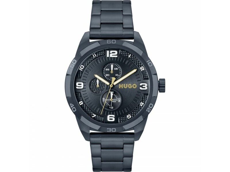 Zegarek Unisex Hugo Boss 1530278 Granatowy (Ø 45 mm)
