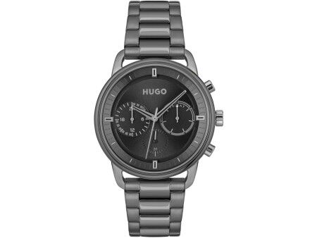 Zegarek Unisex Hugo Boss 1530234 Ciemny szary (Ø 44 mm)