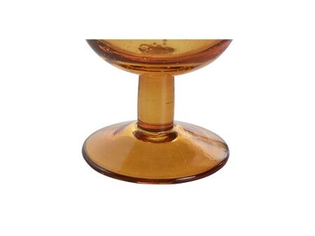 Zestaw kubków Home ESPRIT Bursztyn Szkło 300 ml 8 x 8 x 14 cm (6 Sztuk)