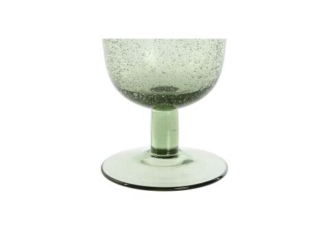 Zestaw kubków Home ESPRIT Kolor Zielony Szkło 300 ml 8 x 8 x 14 cm (6 Sztuk)