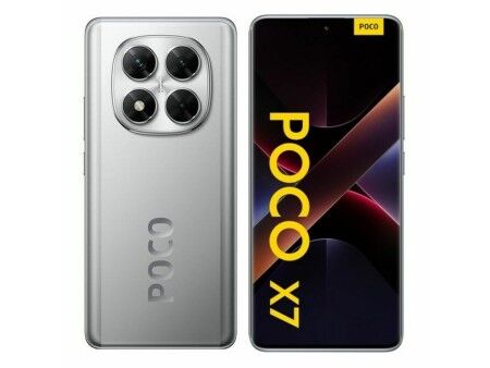Smartfony Poco X7 6,67" 12 GB RAM 512 GB Srebrzysty
