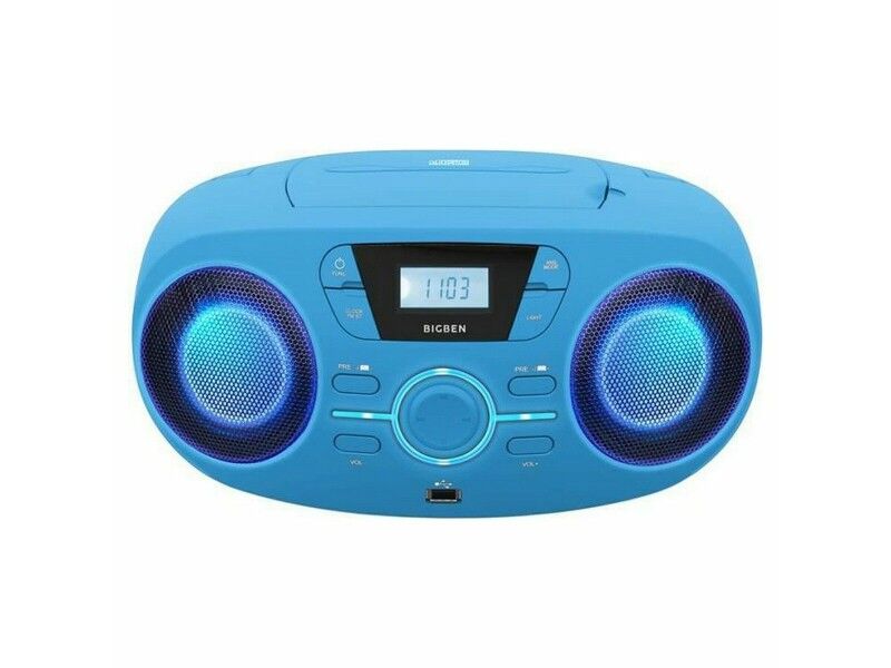 Radio z CD BigBen Connected CD61BLUSB Niebieski