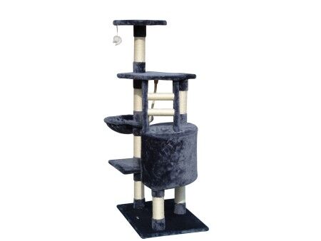 Drapak dla kota Gloria Sinu Szary 7,5 cm 55 x 40 x 120 cm