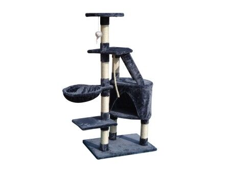 Drapak dla kota Gloria Sinu Szary 7,5 cm 55 x 40 x 120 cm