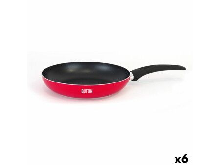 Patelnia Quttin Infinity Czerwony 20,3 x 36 cm (6 Sztuk)