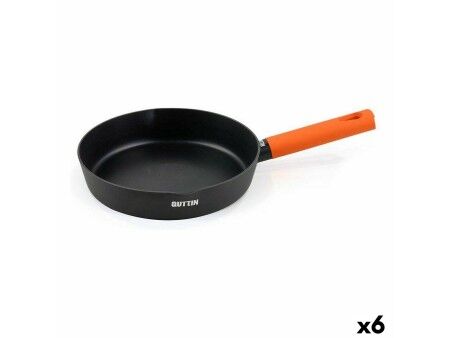 Patelnia Quttin Gastro Czarny Pomarańczowy 42 x 27,5 x 5,4 cm (6 Sztuk)