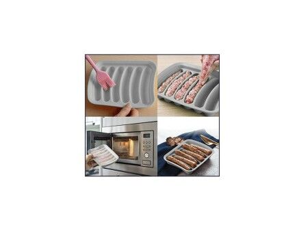 Sausage mould Quttin Mikrofalówka Silikon 17 X 18 cm (24 Sztuk)