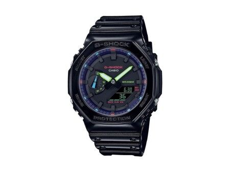 Zegarek Męski Casio GA-2100RGB-1AER (Ø 48,5 mm)