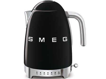 Czajnik Smeg 2400 W 1,7 L Czarny Stal nierdzewna Plastikowy
