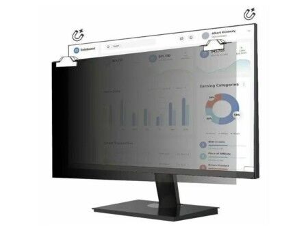 Filtr prywatności na monitor V7 PS238W9AM 24"