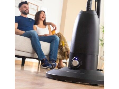 Wiatrak z rozpylaczem sterowany pilotem InnovaGoods Mistinn Czarny 90 W 2,8 L