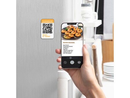 Frytkownica na gorące powietrze InnovaGoods Fryinn Double 8000 Czarny 3400 W 8 L Stal nierdzewna