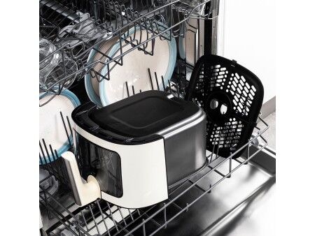 Frytkownica na gorące powietrze InnovaGoods Vynner Pro 6500 Krem 1700 W 6,5 L Stal nierdzewna