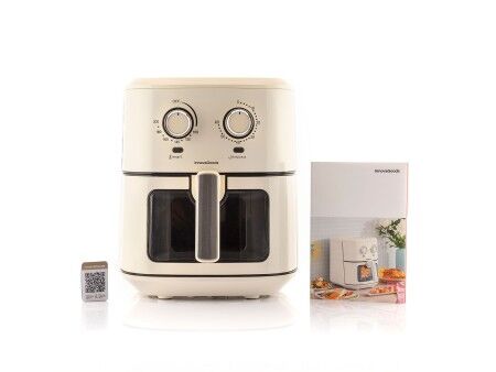 Frytkownica na gorące powietrze InnovaGoods Vynner Pro 6500 Krem 1700 W 6,5 L Stal nierdzewna