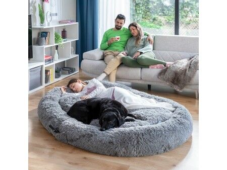 Legowisko dla psa i ludzi  Human Dog Bed XXL InnovaGoods Grey